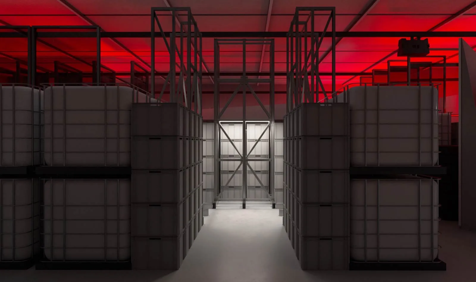 YOUTH exhibition concepts at Stedelijk Museum Amsterdam: access to main space; Glass Room; Cages Niche; and Diving Board Niche, June 2022. Courtesy of the artist. Image from sub (Exhibition Architecture and Supervision).