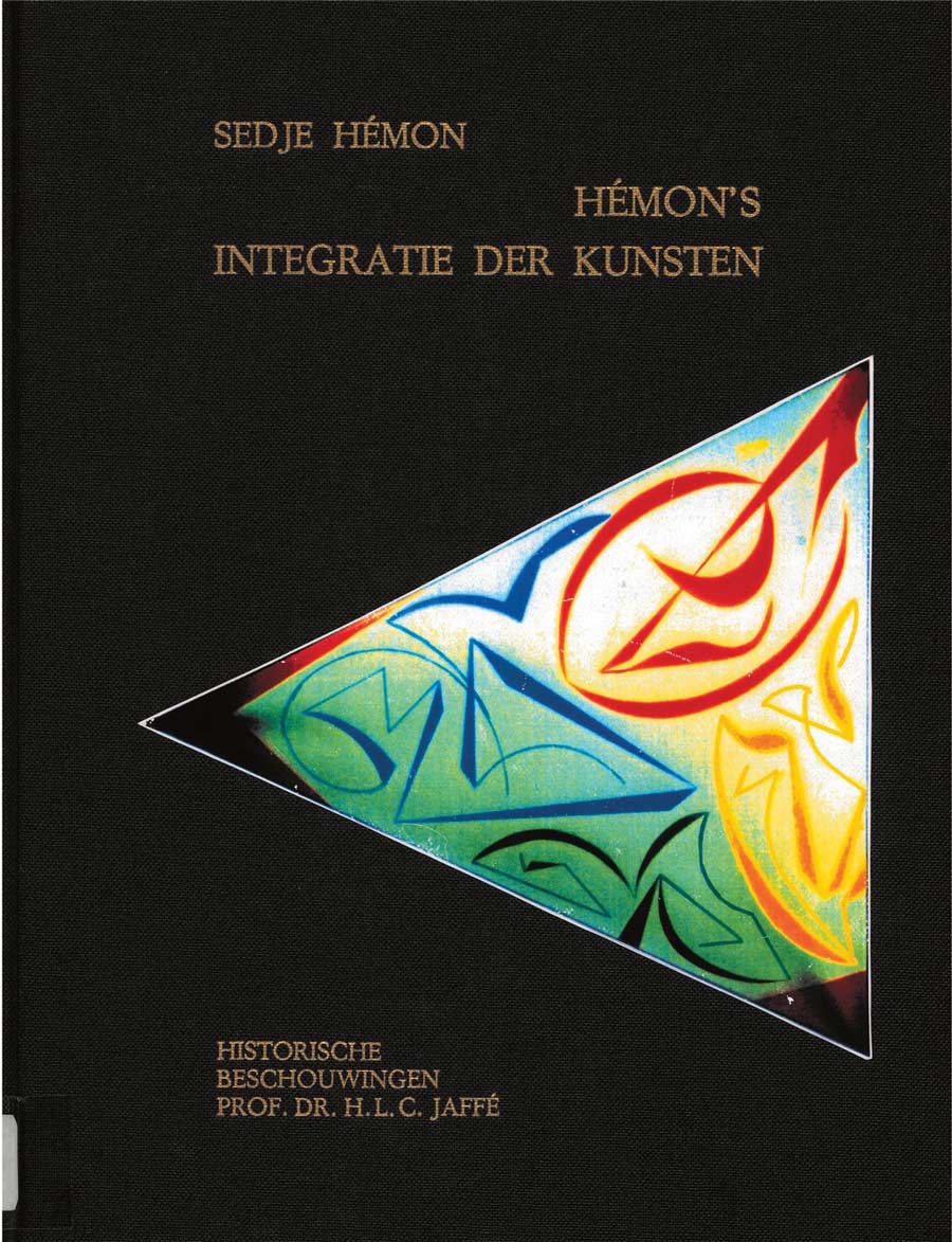 Cover of Sedje Hémon’s book, Integratie der kunsten  (The Hague: Hémon—Artinteraction, 1996)  © Sedje Hémon Foundation