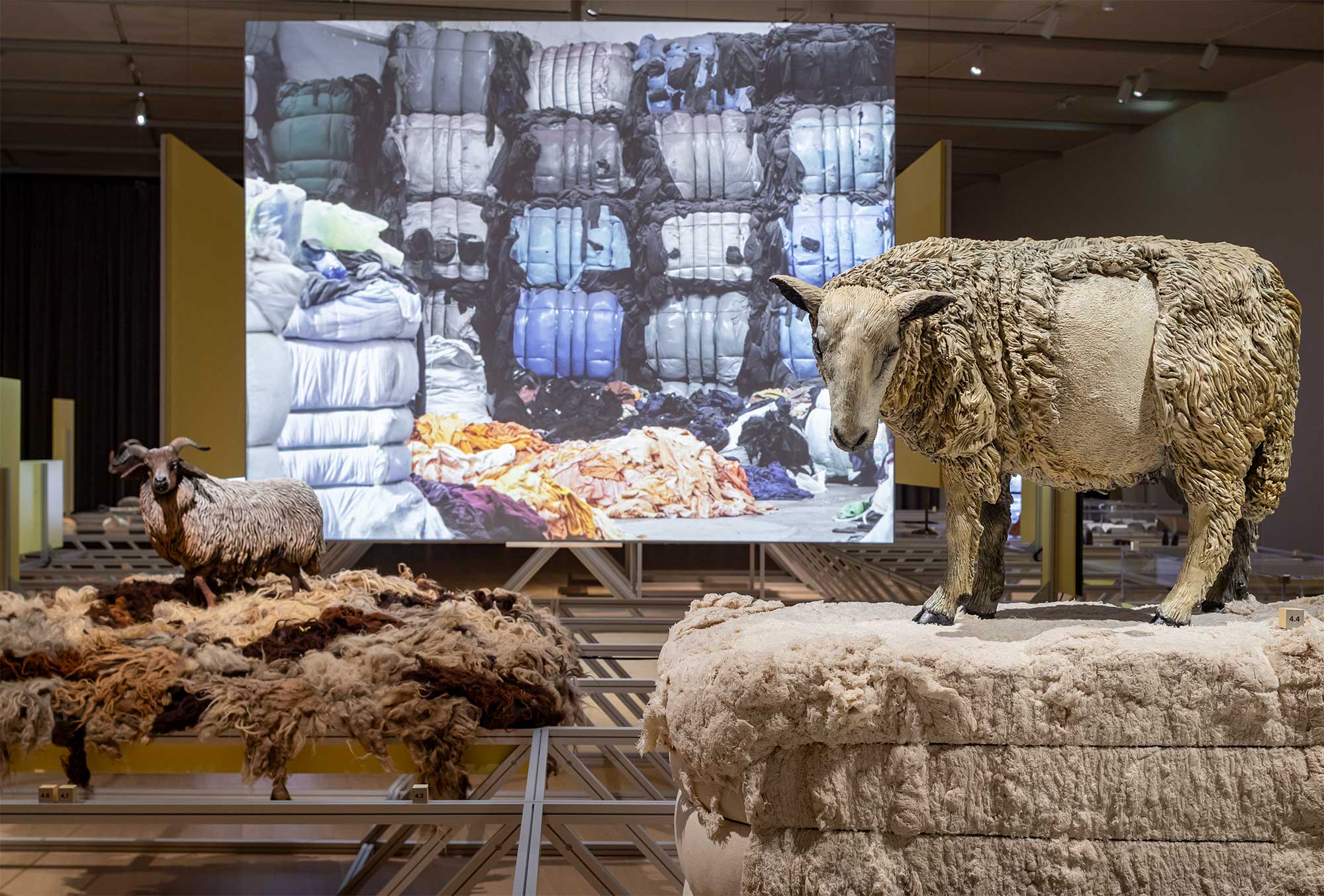 Formafantasma – Oltre Terra, Stedelijk Museum Amsterdam, 2025. Photo: Peter Tijhuis