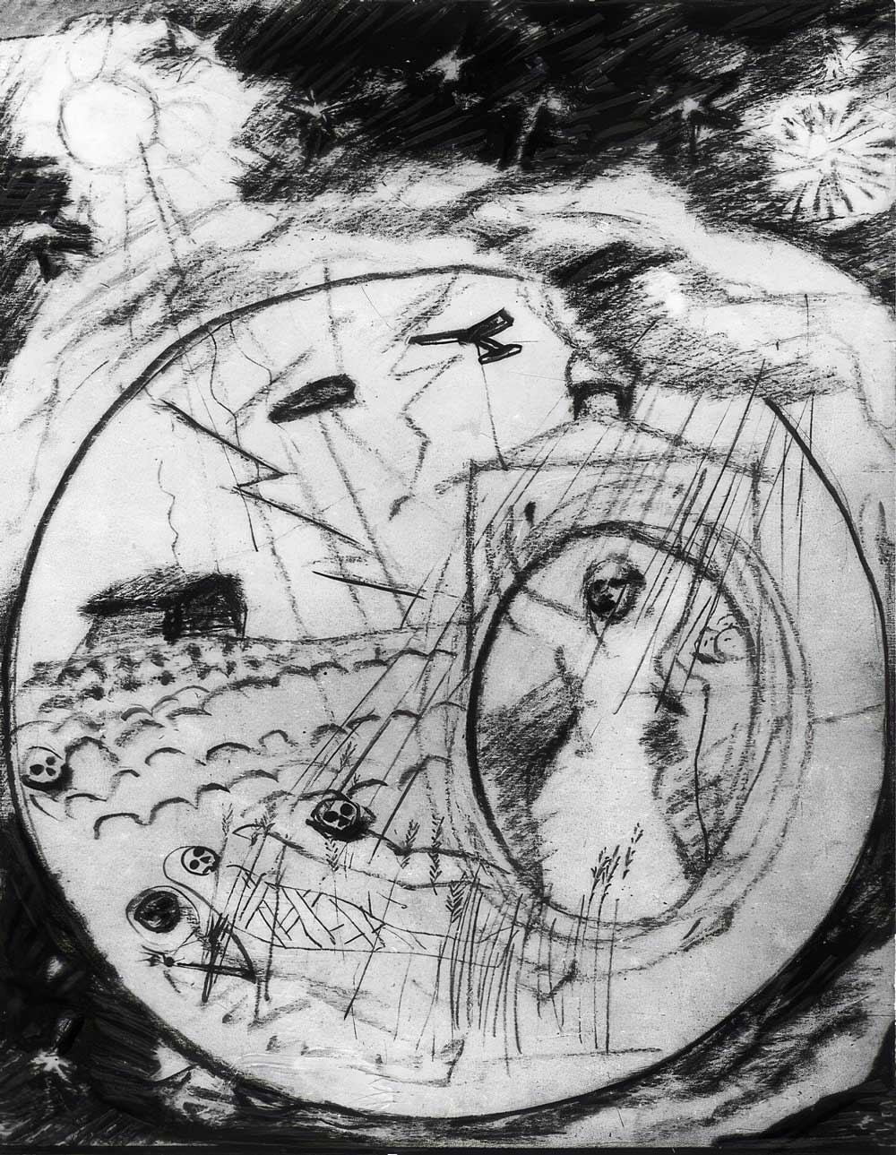 Fig. 8 Vasily Chekrygin, Mastering the Meteoric Processes, 1922.