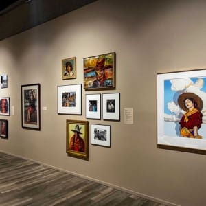 Fig. 2. Installation view of People of the West, 2023. Image courtesy of the authors.